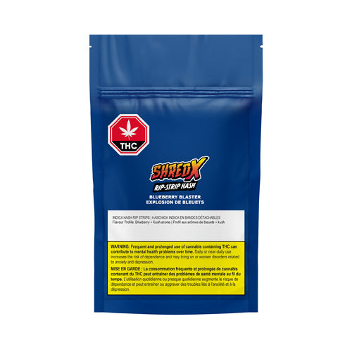 Blueberry Blaster Hash Rip Strips