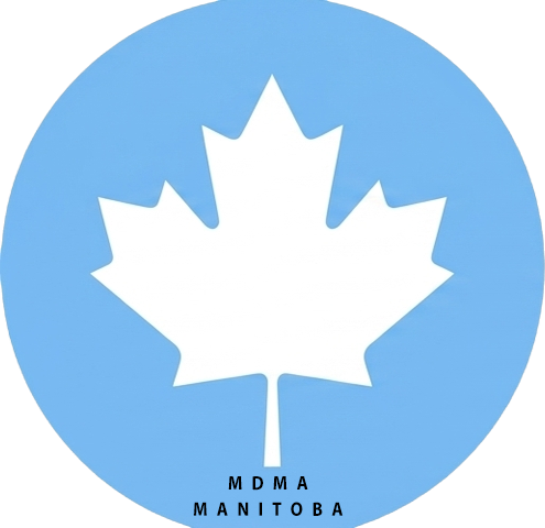 Educational website banner promoting MDMA awareness and substance use education in Canada.